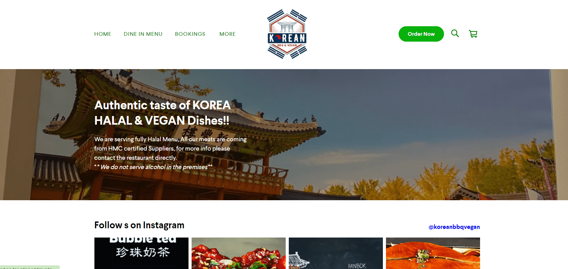 KOREAN BBQ & VEGAN