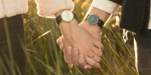 Couple's Romantic Wrist Watches