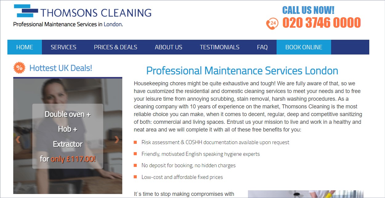 Thomsons Cleaning Ltd