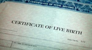 What is an Identification Number on a Birth Certificate