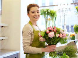 how to become a florist
