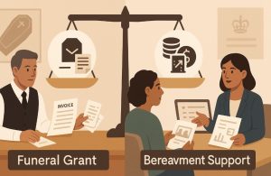 Difference Between the Funeral Grant and the Bereavement Support Payment
