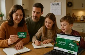How Does the Asda Christmas Savings Card Work Throughout the Year?